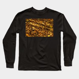 leafs carpet of gold Long Sleeve T-Shirt